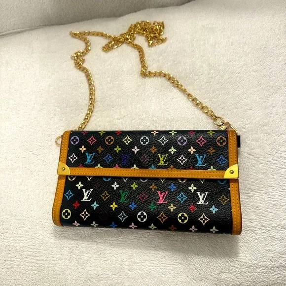 Louis Vuitton Murakami wallet(no strap just example) - Picture 9 of 10